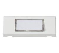 Heidemann 70060 Bell Panel Pure White Nameplate 24V/1A