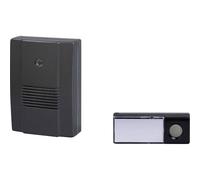 Heidemann 70834 HX Wireless Door Bell Set, 100m Range, 8 Melodies