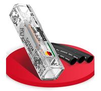 Heidemann WAGO ISO Flex Repair Kit with 6 Pieces WAGO Through Connectors (with 3 Heat Shrink Tubes, for 0.75-4.0 mm 2 Single Wire and 1.5-4.0 mm 2 Two-Wire) 30475