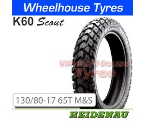 Heidenau K60 Scout M&S 130/80-17 65T T/L