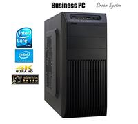 HeidePC Business PC Intel 4x3.4 (3.8) GHz 6MB 5X Protection Card Reader WLAN N 4GB HD 2x3000GB HDD 24xDVD ± RW Win7 Prof