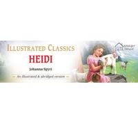 Heidi : Illustrated Children Classics : English Novel With Review Questions