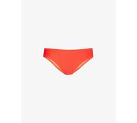 Heidi Klein Womens Red-red Vicenza Textured Low-rise Recycled Polyamide-blend Bikini Bottoms L