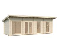 Heidi L (8.4x3.2m | 22.5m2 | 70mm) Contemporary 3-room Garden House