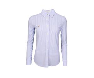 Heidi Long Sleeve Blouse - female - Ralph Lauren - Shirts - Blue - XL - Blouses & Shirts XL