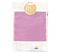 Heidi Swapp Minc Glitter Sheets 6"X8" 4/Pkg-Pink