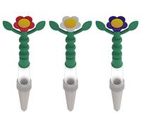 Heidi Watering Indicator for All Pot Plants, Set of 3, Colourful, no Batteries Required, Visible from far Away