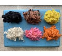 Heidifeathers Mohair Curly Wool - Choose the colour (Mohair Curly Locks Mix - 6 Colours)