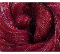 heidifeathers Single Felting Wool Colours - You Choose (Red, Shimmer)