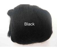 Heidifeathers Single Merino Wool Colours - You Choose (Black, 25g)