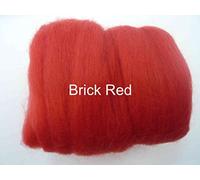 Heidifeathers Single Merino Wool Colours - You Choose (Brick Red, 25g)