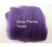 Heidifeathers Single Merino Wool Colours - You Choose (Deep Parma Violet, 25g)