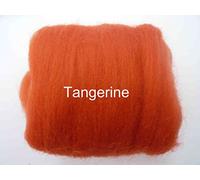 Heidifeathers Single Merino Wool Colours - You Choose (Tangerine, 25g)