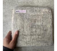 heidifeathers® 'Woolly Rhino Mat' Handmade Pure Wool Needle Felting Mat, Double Sided Grey and White, Large Size, Long Lasting