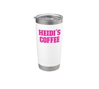 Heidi's Coffee Heidi Name Personalized Stainless Steel Insulated Tumbler