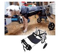 HEIDOUOZ Dog Wheelchair For Back Legs, Pet Wheelchair, Doggy Arthritis Walking Assistance for Golden Retriever, German Shepherd, Animal Exercise(Medium)