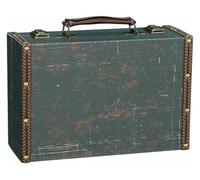 HEIDOUOZ Retro Suitcase, Vintage Suitcase, Suitcase Cosmetic Case Suitcase Organize The Sundries Storage Box Item Box(N)