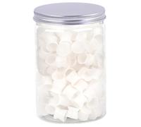 Heidouse 300Pcs Tattoo Ink Cups, Disposable Silicone Ink Caps 0.51x0.47 Food-Grade Silicone Pigment Cup Tattoo Supplies, White, Temporary Tattoos