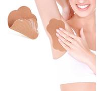 Heidouse 50PCS Armpit Sweat Pads, 3.8x2 Inch Invisible Self-adhesive Underarm Sweat Pads, Disposable Armpit Antiperspirant Stickers for Women, Antiperspirants