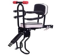 Heidouse Bike Seat for Kids Front Mounted Toddler Bike Seat Easy to Install with Back Rest, Foot Pedal, Quick Realease Attachment for Children 2-5 Years, Style1, Child Seats