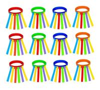 Heidouse Catch Tail Game Belt 12Pcs Fun Outdoor Activities Interactive Field Day Games for Kids for Gatherings, Parks, Reunions, Birthday Parties, Camping, SPORTING GOODS