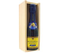Heidsieck Monopole Blue Top Brut Champagne 20cl - In a Champagne Wooden Gift Box