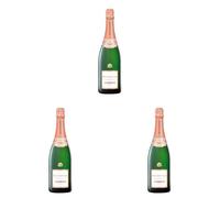 Heidsieck Monopole Rose Top Champagne 750 ml (Pack of 3)