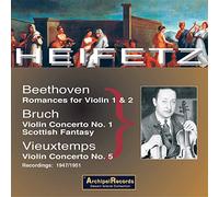 Heifetz - Heifetz plays Beethoven, Bruch & Vieuxtemps