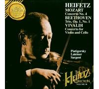 Heifetz Jascha - Mozart: Concerto No. 4 / Beethoven: Trio, Op. 1, No. 1 / Vivaldi: Concerto Violin and Cello (The Heifetz Collection, Vol. 30)
