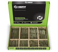 Heifix 400-Piece Wood Screw Assortment Set in Eco