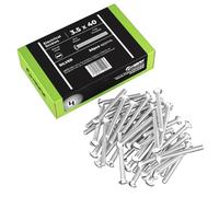 Heifix Electrical Screws - M3.5 x 75mm, 50 QTY, Switches & Sockets