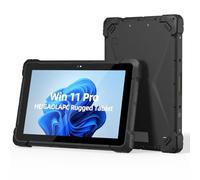 HEIGAOLAPC IP67 Rugged Tablet, N100 (up to 3.4GHz), 8GB RAM 128GB ROM, 10,1 Zoll Win 11 Pro Industrie Tablet PC with 8000mAh Battery 4G LTE USB3.0 / WiFi 5 / BT5.0 / FHD for Outdoor Fieldwork