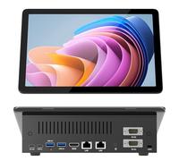 HEIGAOLAPC Mini PC, 10.1 Inch Alder Lake N100 Win 11 Tablet (Up to 3.4GHz), Mini Computer with 8GB RAM, 128GB ROM, HDMI Support 4K Screen Display/WiFi5/BT5.2/USB3.0/Type-C