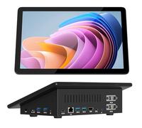 HEIGAOLAPC Mini PC N5095 8GB RAM/128GB ROM 10.1 Inch Touchscreen Mini Computer,Dual R232 HDMI,BT 5.2,WiFi 5.0,Type-C,Support Auto-Boot Mini Desktop PC