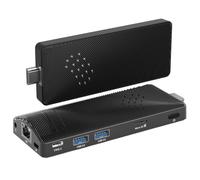 HEIGAOLAPC Mini PC Stick with Intel Celeron J3455|Fanless Computer | |4GB RAM 64GB eMMC|4K@60Hz|USB 3.0 - Ideal for Digital Signage|POS System, Network Gateway & Light-Duty Office Use