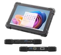 HEIGAOLAPC Rugged Tablet Industrial Waterproof Outdoor Tablet PC 10.1", Win11 Pro 12th Alder Lake N100 Win11 Pro 16GB RAM 256GB eMMC, 1920 * 1280 FHD Display, 16000mAh Battery, 4G LTE, WiFi, BT5.0