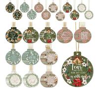 Heigble 24 Set Mother's Day Scented Hanging Ornament Bulk Christian Appreciation Gift Scent Sachet with Card Bag Bible Verse Decoration for Sister in Christ Sunday School Women