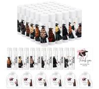Heigble 36 Set Graduation Party Gifts Lip Balms Bulk Class of 2026 Graduation Cap Lip Balm with Cards School College Class of 2026 Gifts for Graduating Girls Women Friends Classmates
