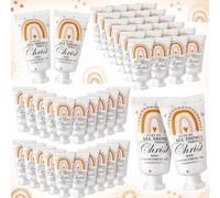 Heigble 50 Pieces Christian Hand Lotions Loose Gifts for Women Small Bible Travel Hand Lotions Christian Lotions for Women