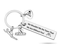 Heigebi Swim Gift Swim Keyring Swim Team Gift Gift For Swim Lover Coach Swimming Lover Gift Swim Team Inspirational Gift Swimming Gifts for Team Swimmers Birthday Retirement Christmas Graduation Gift