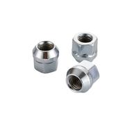 Height 21mm Open End Wheel Nuts M12x1.5 Wheel Nuts 12x1.25, M14x1.5,1/2-20 Lug Nuts 9/16-18 19mm Hex, 20 Pcs(20 PCS,9-16-18)