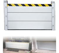 Height 60cm Flood Protection Barrier, Exterior Garage Doors Flood Protection Barrier, Basement Windows Flood Protection Barrier，Heavy Duty Aluminium Flood Control Baffle/Prevention Barriers