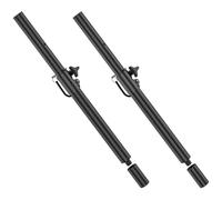 Height Adjustable 35mm Speaker Pole Mount for Subwoofer Extend to 36"- 44" - Heavy-Duty Speaker Poles for Subwoofers Fits 35mm Mounting Holes Subwoofer Pole Mount Up to 121LBS, 2 Pack