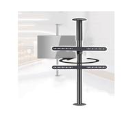 Height Adjustable 360° Swivel TV Stand Rotating Pedestal for 3775 Inch TVs SpaceSaving WallMounted Cabinet Versatile Entertainment Center Furniture