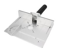 Height Adjustable Aluminum Router Plate Router Table Insert Plate with Advanced Cutting Technology for Woodworking Benches, Router Plate Wood Tools, Milling Trimming Machine
