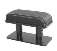 Height Adjustable Armrest Pad for Cars to Reduce Discomfort While Driving (black)