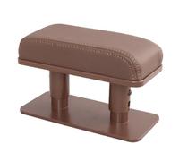 Height Adjustable Armrest Pad for Cars to Reduce Discomfort While Driving (brown)