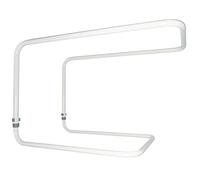 Height Adjustable Bed Cradle - Tubular Steel Frame - 460mm to 670mm Height - Bedroom Sleeping Aid - Easy Clean Finish