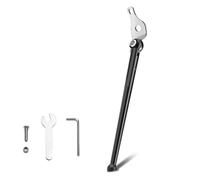 Height Adjustable Bike Stand Children Bicycles Kickstand Road Bike Outdoor Cycling Accessory Folded Bicycles Black