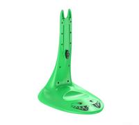 Height Adjustable Bike Stand Floor Parking Rack with Rounded Corner Protection and Rear Axle Support for Stability (Is green)